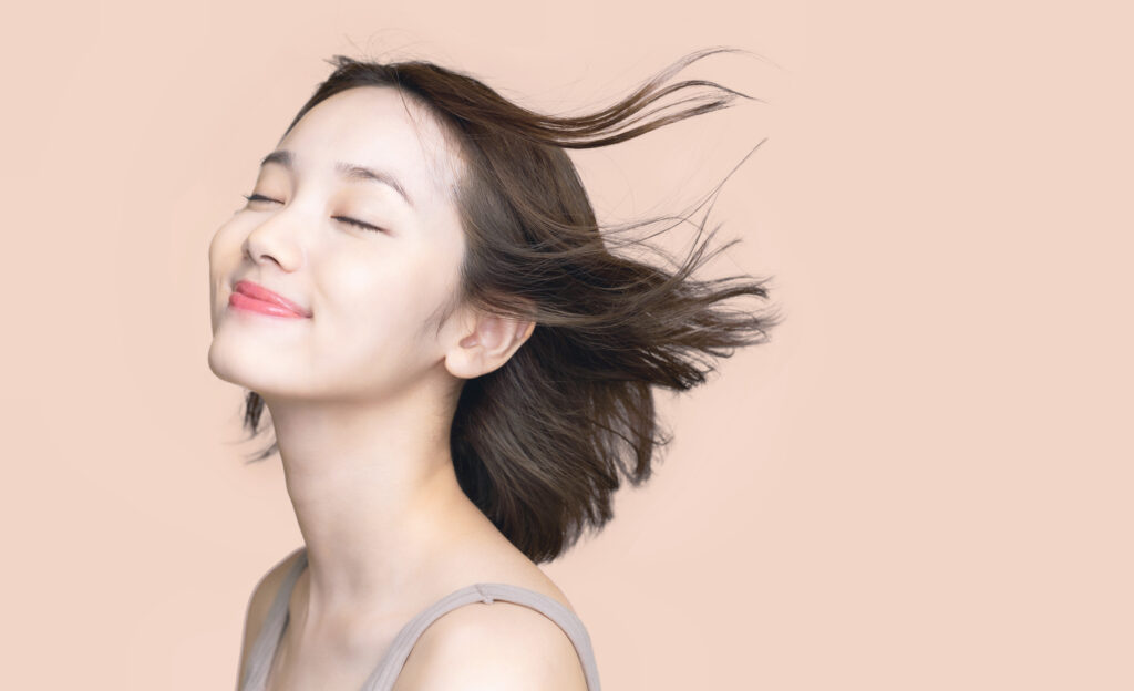 In Japan und Korea gilt glatte, porzellanartige Haut ohne sichtbare Poren als Inbegriff der Perfektion