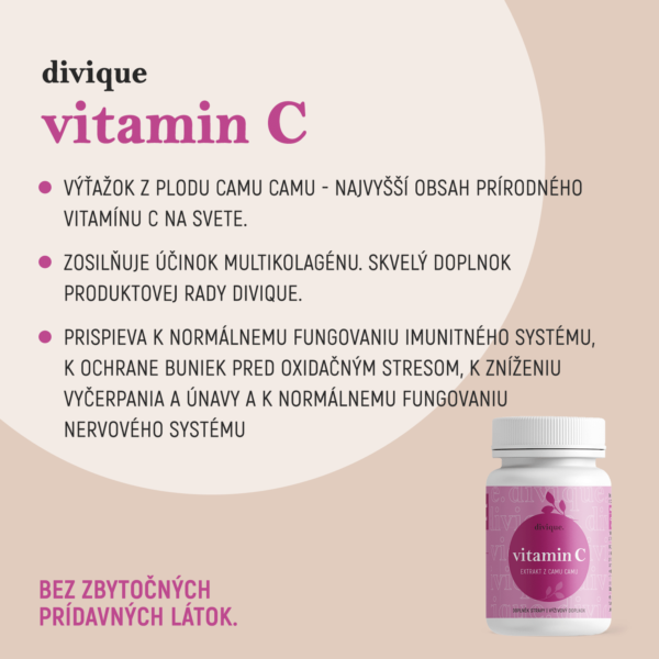 Divique vitamín C z Camu Camu (30 kapsúl) - Image 4