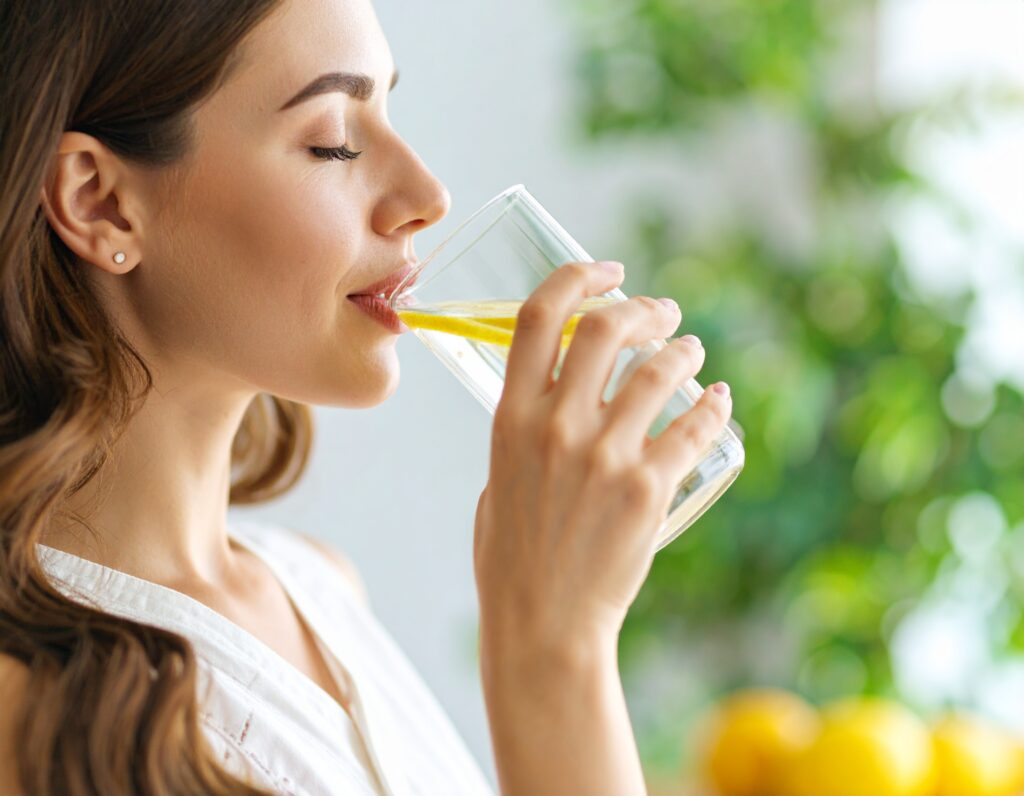 Proper hydration supports the body’s natural detoxification.